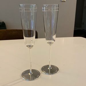 Kate Spade Darling Point Mrs. 2Pc Champagne Flute